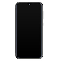 Leuke Telefoonhoesjes Samsung Galaxy A40 hoesje - Dark flowers