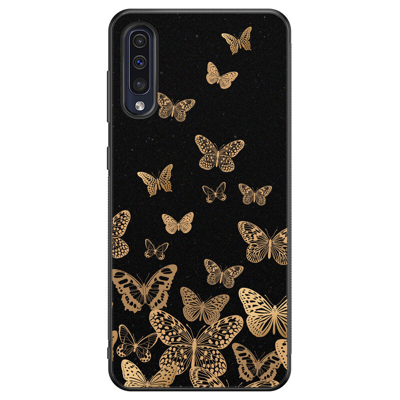 Samsung Galaxy A50 hoesje - Vlinders