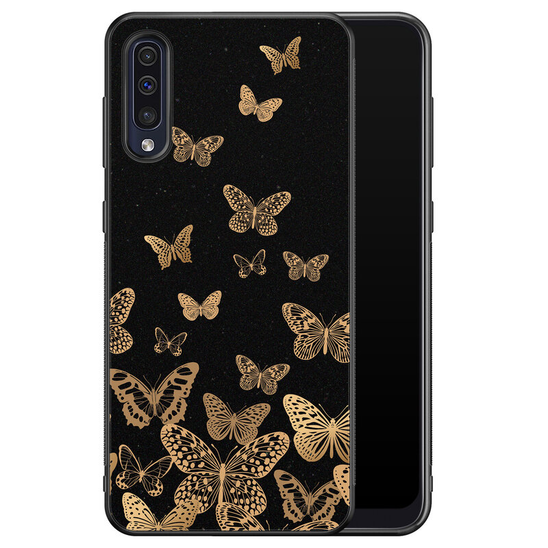 Samsung Galaxy A50 hoesje - Vlinders