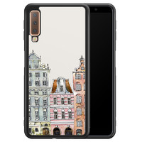 Leuke Telefoonhoesjes Samsung Galaxy A7 2018 hoesje - Grachtenpandjes