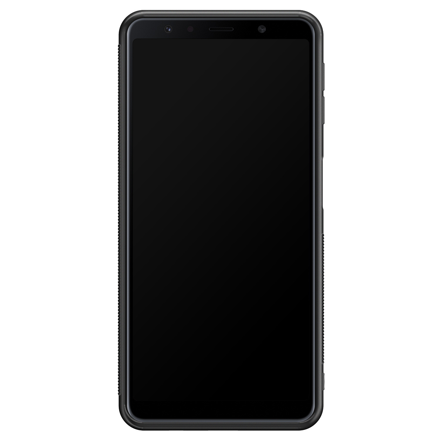 Leuke Telefoonhoesjes Samsung Galaxy A7 2018 hoesje - Marmer mint