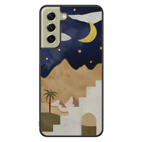 Leuke Telefoonhoesjes Samsung Galaxy S21 FE hoesje - Desert night