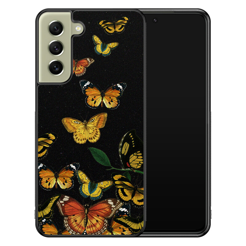 Leuke Telefoonhoesjes Samsung Galaxy S21 FE hoesje - Vlinders