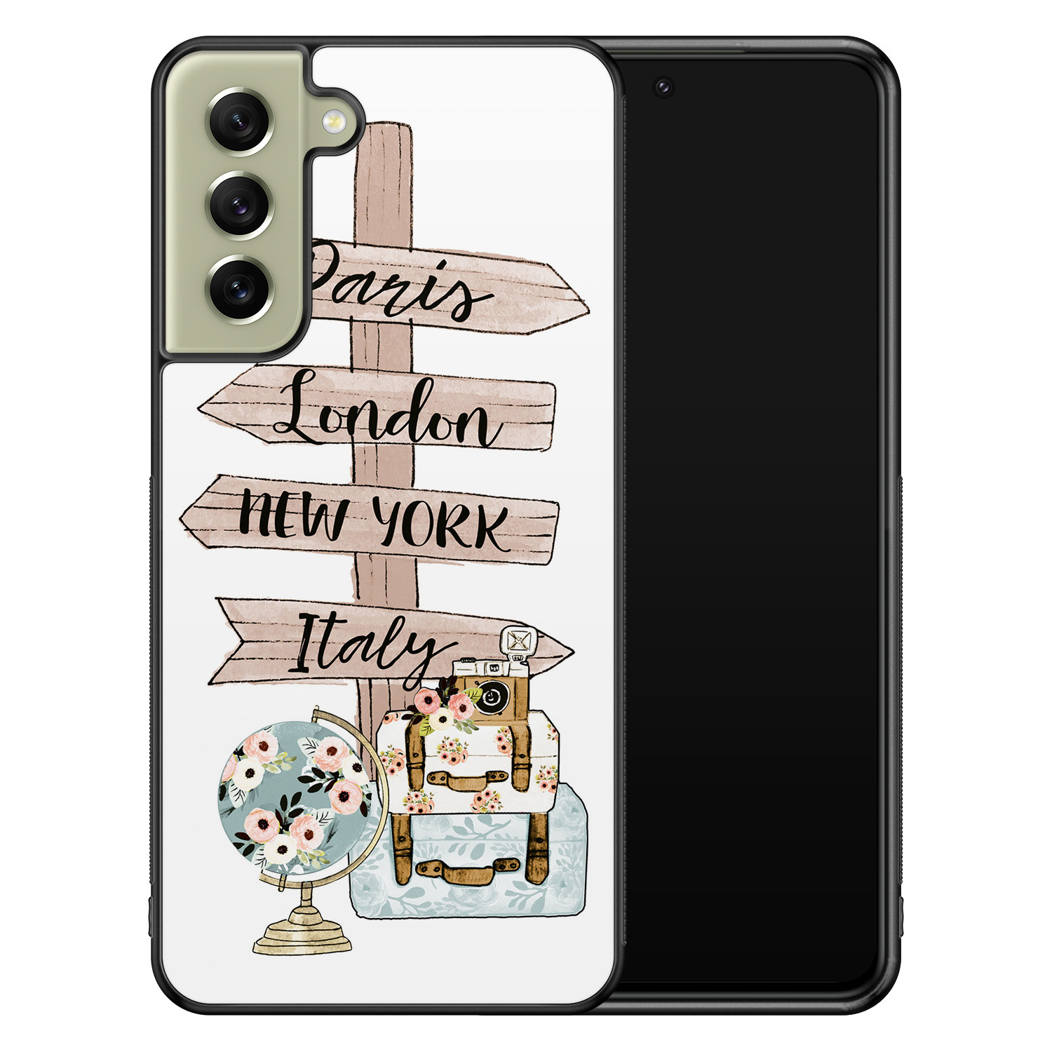 Leuke Telefoonhoesjes Samsung Galaxy S21 FE hoesje - Where to go next