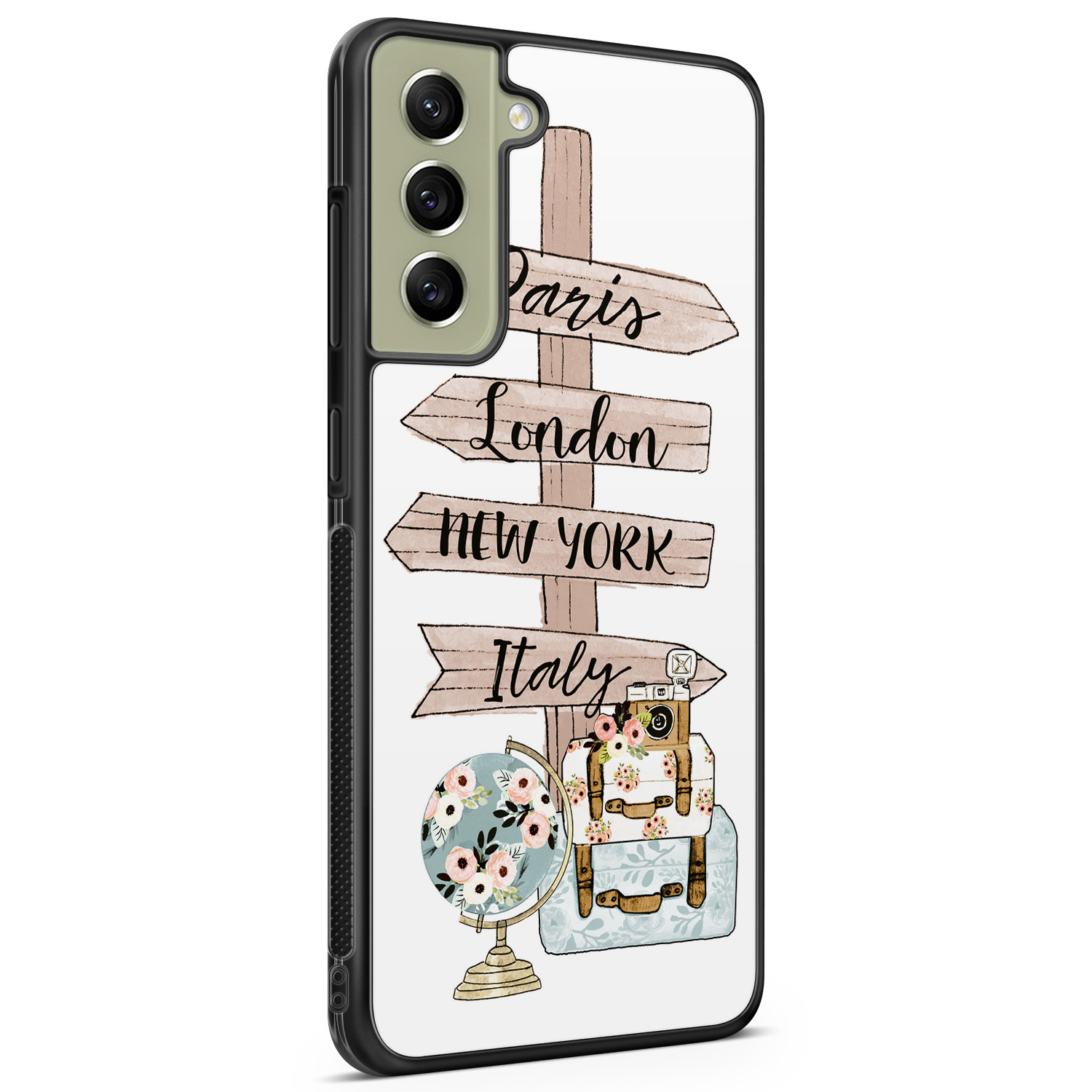 Leuke Telefoonhoesjes Samsung Galaxy S21 FE hoesje - Where to go next