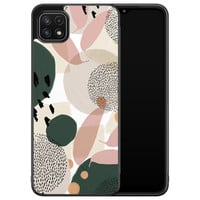 Samsung Galaxy A22 5G hoesje - Abstract print