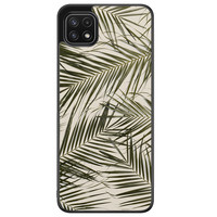 Samsung Galaxy A22 5G hoesje - Palm leaves