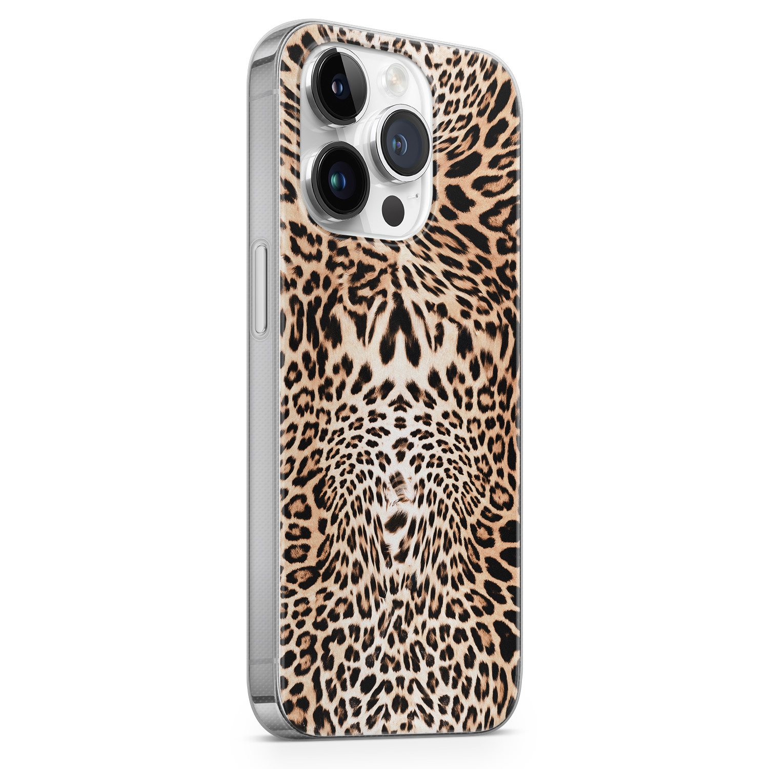 Leuke Telefoonhoesjes iPhone 14 Pro siliconen hoesje - Wild animal