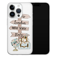 Leuke Telefoonhoesjes iPhone 14 Pro siliconen hoesje - Where to go next