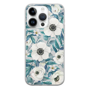 Leuke Telefoonhoesjes iPhone 14 Pro siliconen hoesje - Vlinders