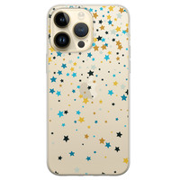 iPhone 14 Pro Max siliconen hoesje - Sterretjes
