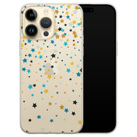 iPhone 14 Pro Max siliconen hoesje - Sterretjes