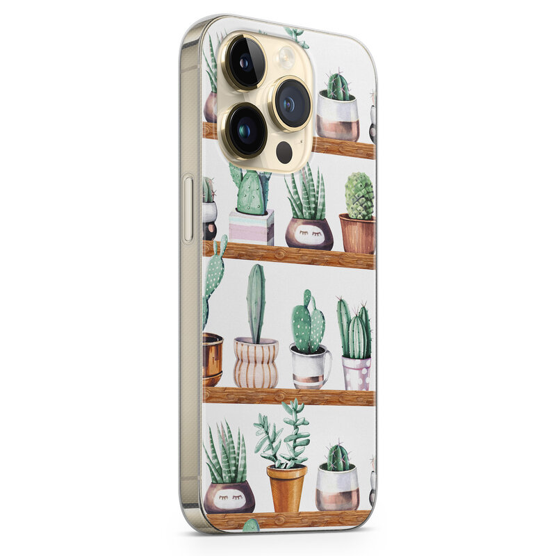 iPhone 14 Pro Max siliconen hoesje - Cactus