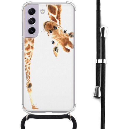 Giraffe peekaboo