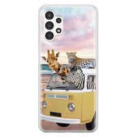 Leuke Telefoonhoesjes Samsung Galaxy A13 4G siliconen hoesje - Wanderlust