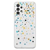 Leuke Telefoonhoesjes Samsung Galaxy A13 4G siliconen hoesje - Sterretjes