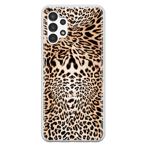 Leuke Telefoonhoesjes Samsung Galaxy A13 4G siliconen hoesje - Wild animal