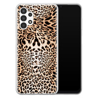 Leuke Telefoonhoesjes Samsung Galaxy A13 4G siliconen hoesje - Wild animal