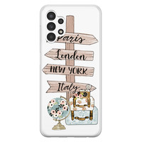 Leuke Telefoonhoesjes Samsung Galaxy A13 4G siliconen hoesje - Where to go next