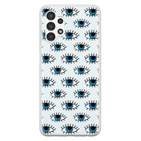 Leuke Telefoonhoesjes Samsung Galaxy A13 4G siliconen hoesje - Eye contact