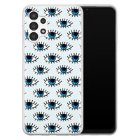Leuke Telefoonhoesjes Samsung Galaxy A13 4G siliconen hoesje - Eye contact