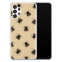 Leuke Telefoonhoesjes Samsung Galaxy A13 4G siliconen hoesje - Bee happy