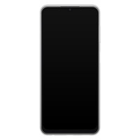 Leuke Telefoonhoesjes Samsung Galaxy A13 4G siliconen hoesje - Marmer grijs