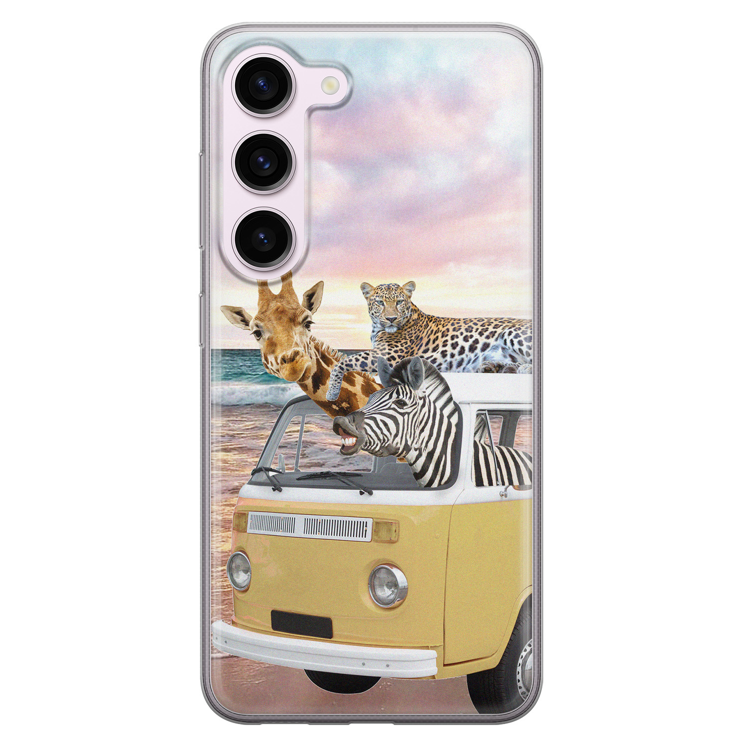 Leuke Telefoonhoesjes Samsung Galaxy S23 siliconen hoesje - Wanderlust