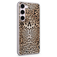 Leuke Telefoonhoesjes Samsung Galaxy S23 siliconen hoesje - Wild animal