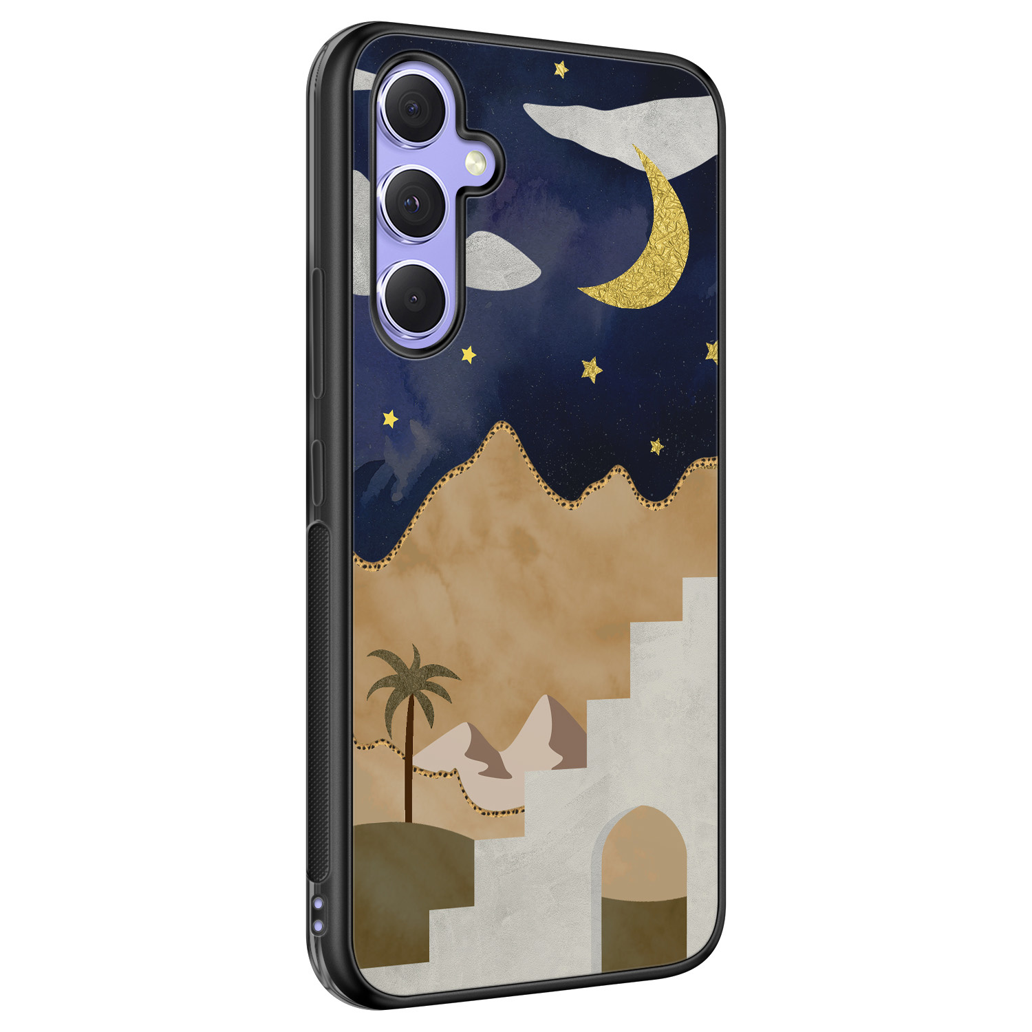 Leuke Telefoonhoesjes Samsung Galaxy A54 hoesje - Desert night