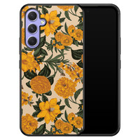 Leuke Telefoonhoesjes Samsung Galaxy A54 hoesje - Retro flowers