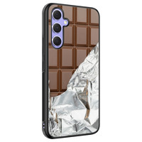 Leuke Telefoonhoesjes Samsung Galaxy A54 hoesje - Chocoladereep