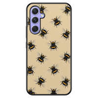 Leuke Telefoonhoesjes Samsung Galaxy A54 hoesje - Bee happy