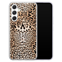 Leuke Telefoonhoesjes Samsung Galaxy A54 siliconen hoesje - Wild animal