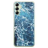Leuke Telefoonhoesjes Samsung Galaxy A14 siliconen hoesje - Ocean blue