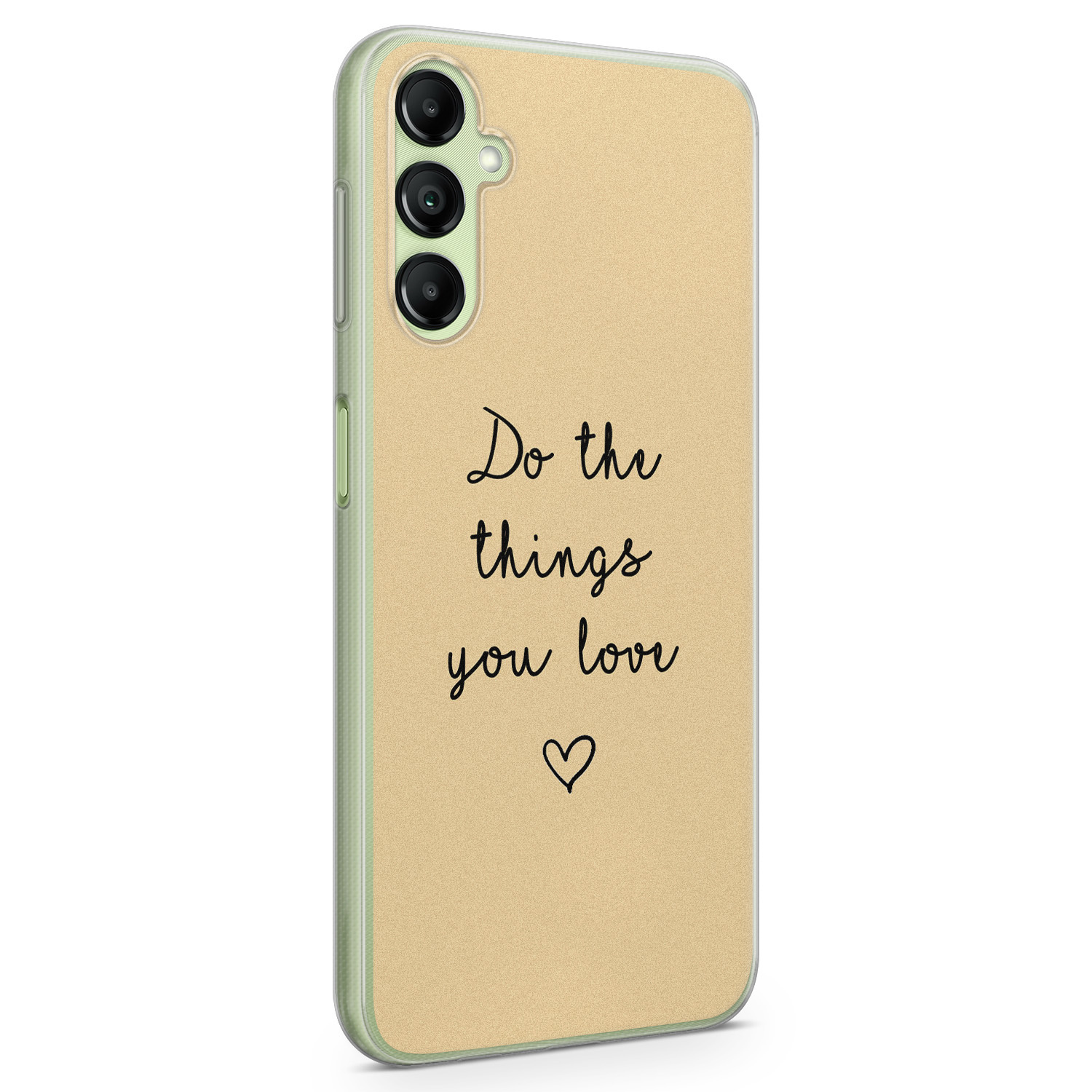 Leuke Telefoonhoesjes Samsung Galaxy A14 siliconen hoesje - Do the things you love