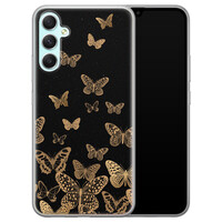Leuke Telefoonhoesjes Samsung Galaxy A34 siliconen hoesje - Vlinders