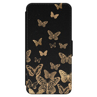 Leuke Telefoonhoesjes iPhone 14 bookcase leer - Vlinders