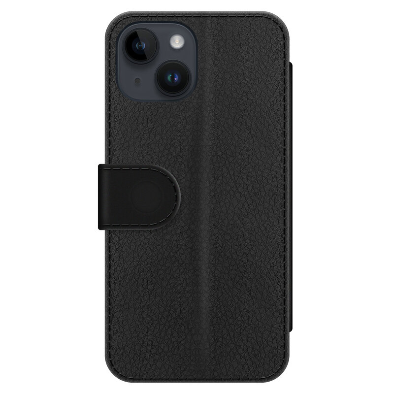 Leuke Telefoonhoesjes iPhone 14 bookcase leer - Dark flowers