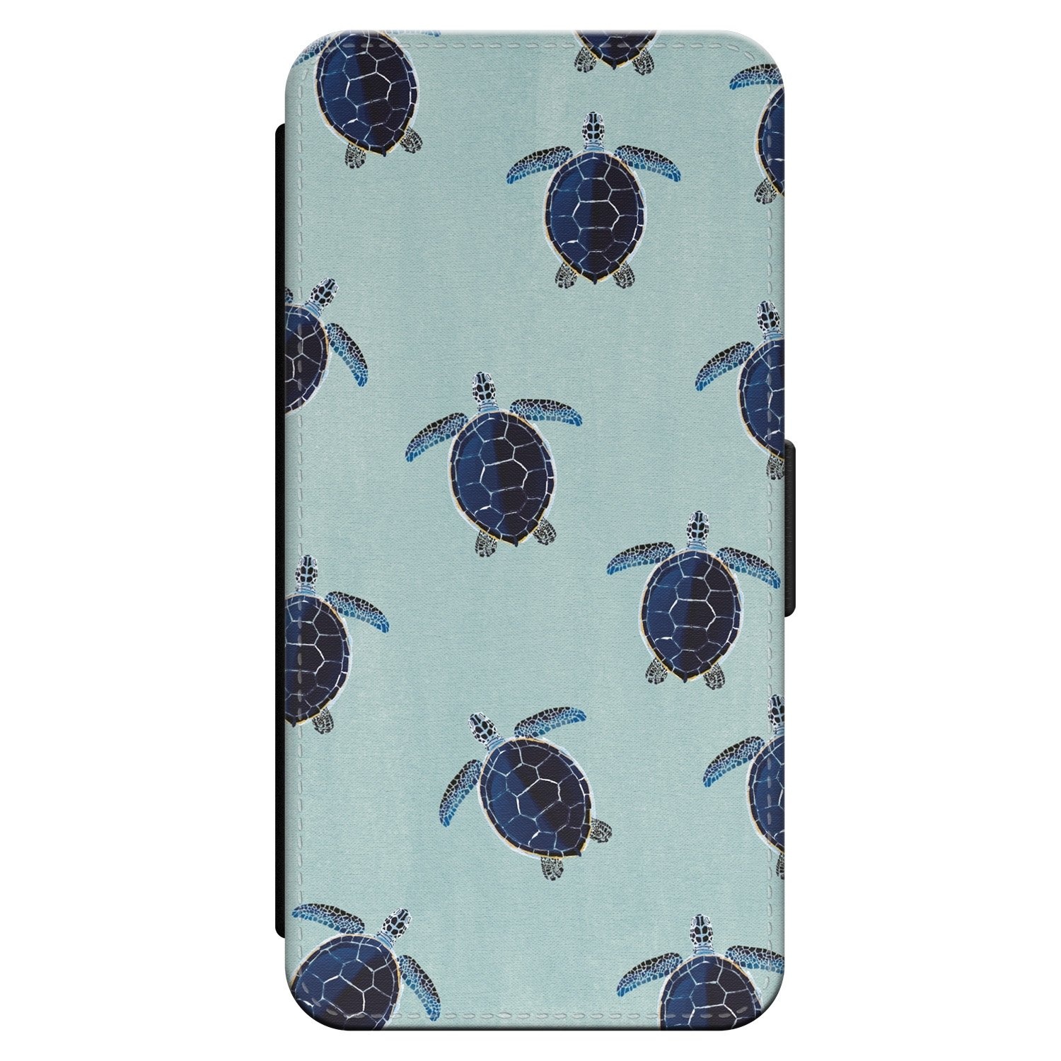 Leuke Telefoonhoesjes iPhone 14 Pro bookcase leer - Schildpadden