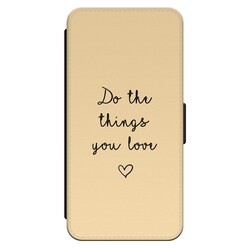 Leuke Telefoonhoesjes iPhone 14 Pro Max bookcase leer - Do the things you love