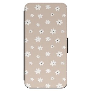 Leuke Telefoonhoesjes iPhone 14 Pro Max bookcase leer - Cute flowers