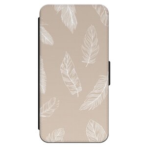 Leuke Telefoonhoesjes iPhone 13 bookcase leer - Veren