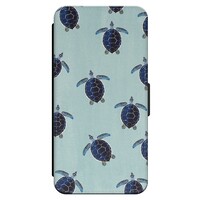 Leuke Telefoonhoesjes iPhone 13 bookcase leer - Schildpadden