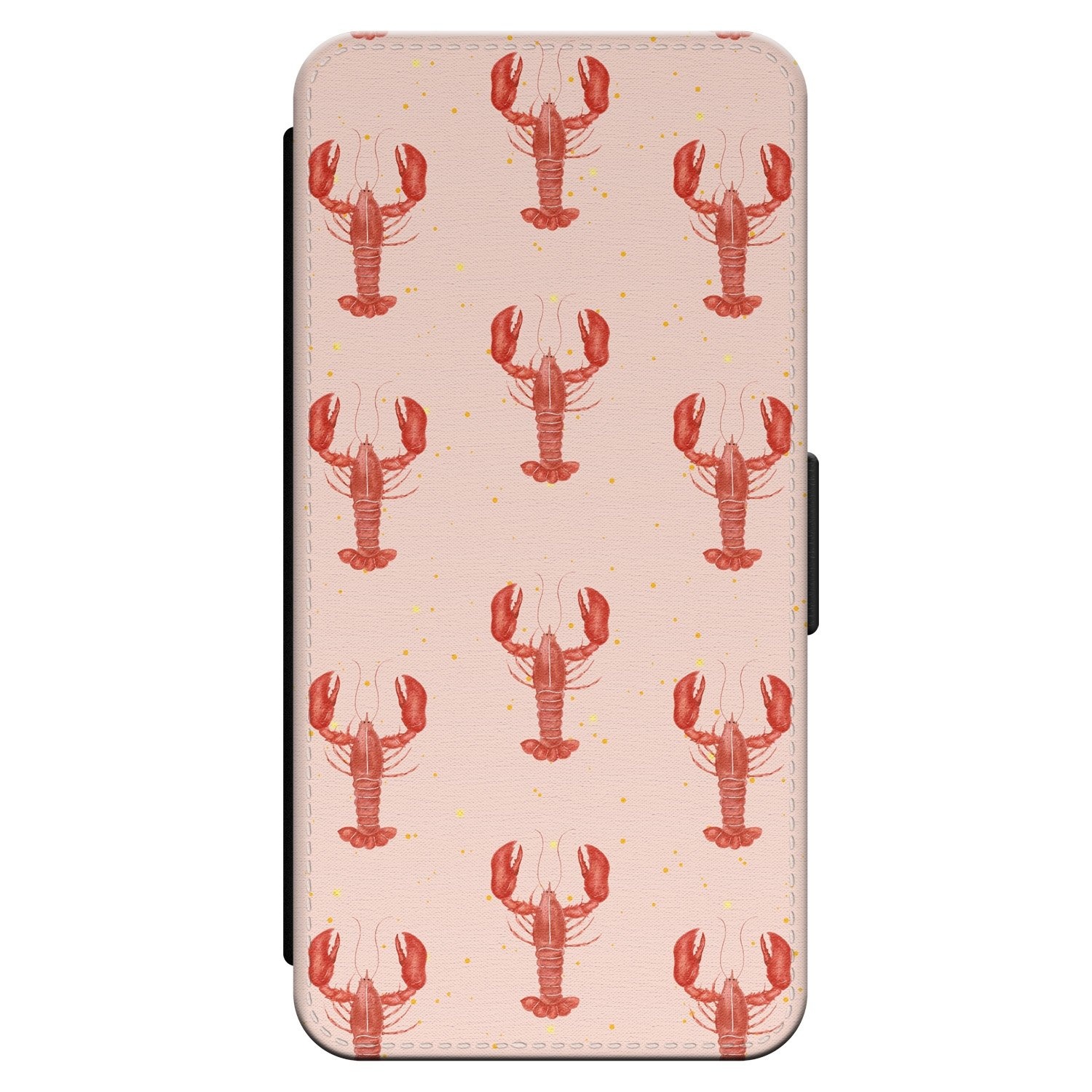 Leuke Telefoonhoesjes iPhone 13 Pro bookcase leer - Lobster