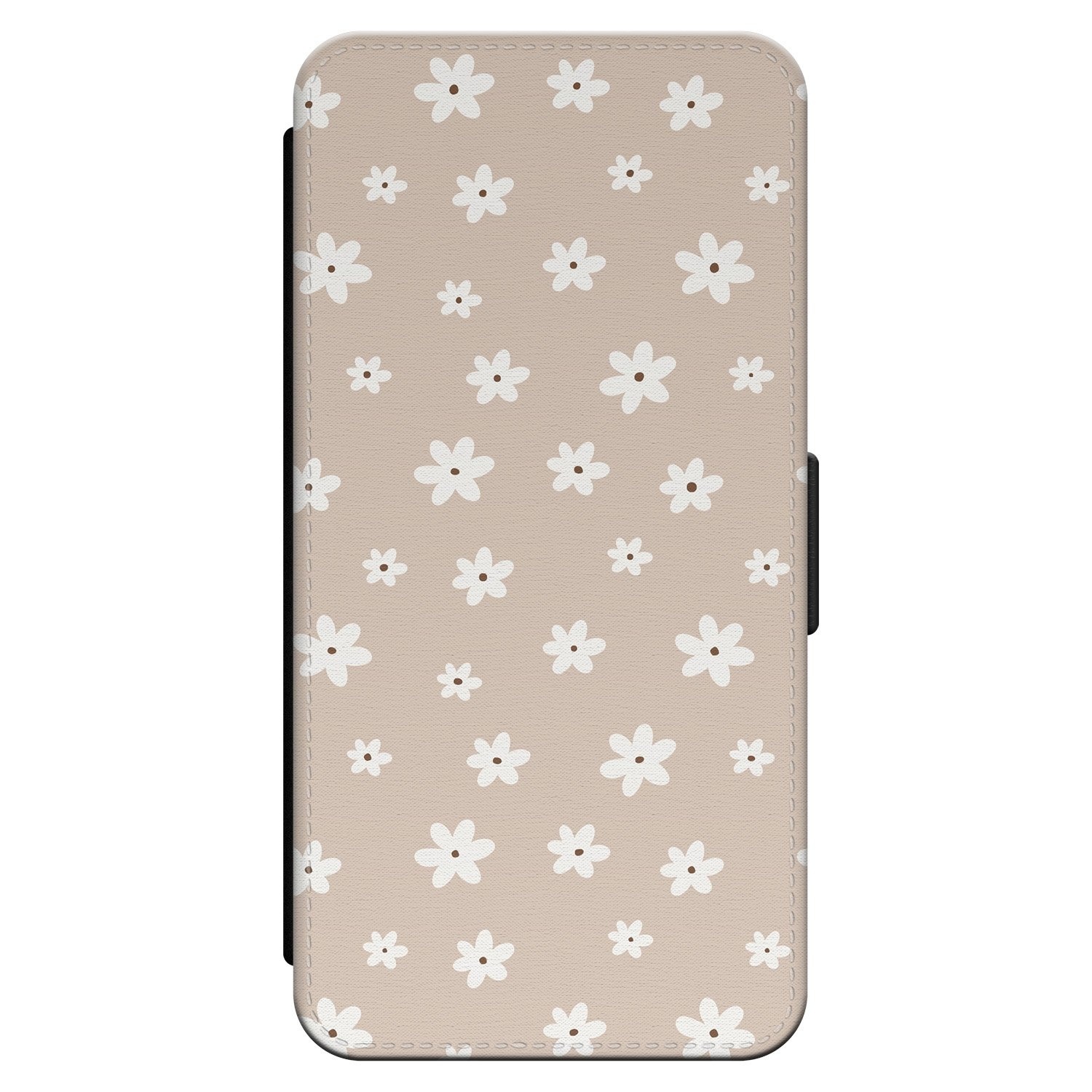 Leuke Telefoonhoesjes iPhone 13 Pro Max bookcase leer - Cute flowers