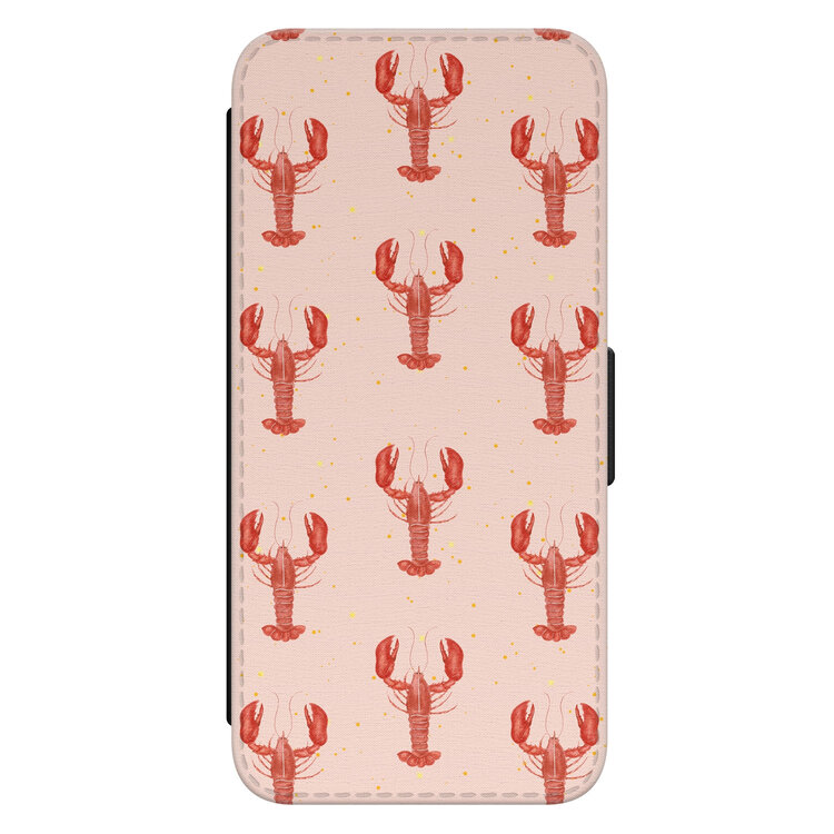 Leuke Telefoonhoesjes Samsung Galaxy S22 bookcase leer - Lobster