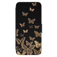 Leuke Telefoonhoesjes Samsung Galaxy S21 bookcase leer - Vlinders