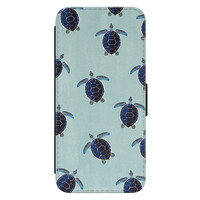 Leuke Telefoonhoesjes Samsung Galaxy S21 bookcase leer - Schildpadden
