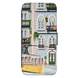 Leuke Telefoonhoesjes Samsung Galaxy A54 bookcase leer - Lissabon